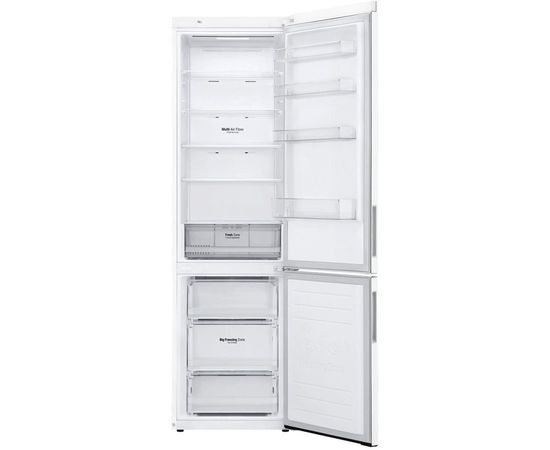  Холодильник LG GA-B509CQCL белый двухкамерный 203x59.5x68.2см Общий объем холодильной камеры 384 л Общий объем морозильной камеры 107 л Морози 
