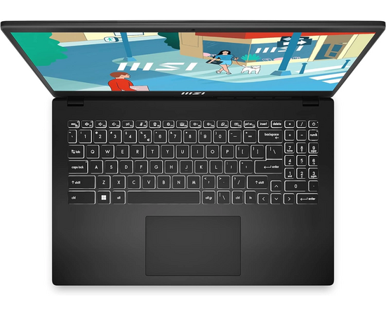  Ноутбук MSI Modern 15H (9S7-15H411-097) Core i7-13700H 15.6" FHD (1920*1080), 60Hz IPS DDR4 16GB*1 Iris Xe Graphics 512GB SSD 1.9kg DOS 