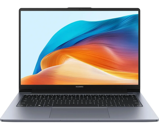  Ноутбук Huawei MateBook D 14 (53013XET) Core i5 12450H 16Gb SSD512Gb Intel Iris Xe graphics 14" IPS FHD (1920x1080) noOS grey space 