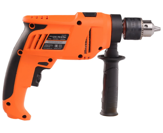  Дрель ударная Patriot FD 675H 675Вт ключевой реверс (120301675) 