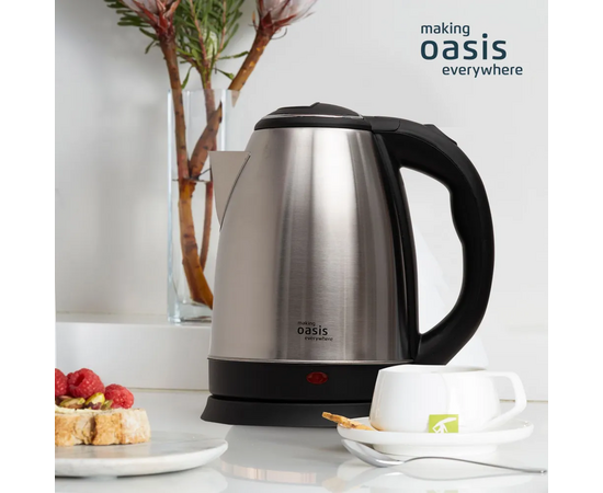  Электрический чайник Oasis K-10NS нерж, 1.8л, 2000Вт 