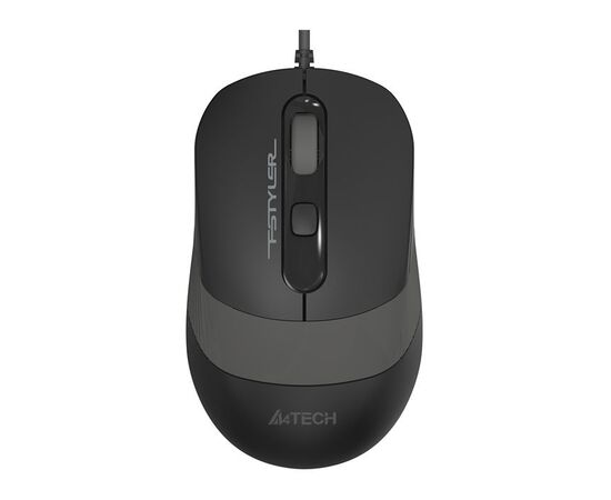  Мышь A4Tech Fstyler FM10 черный/серый оптич. 1600dpi USB 4but (FM10 GREY) 