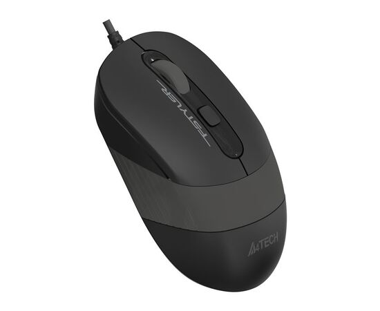  Мышь A4Tech Fstyler FM10 черный/серый оптич. 1600dpi USB 4but (FM10 GREY) 