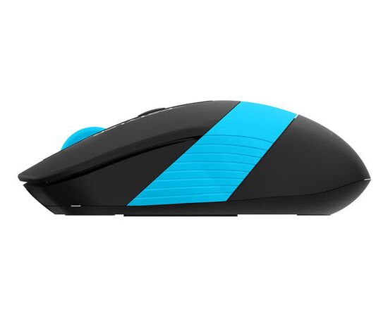  Мышь A4Tech Fstyler FG10S черный/синий оптич. 2000dpi silent беспров. USB для ноутбука 4but (FG10S B 
