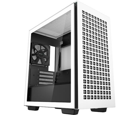  Корпус Deepcool CH370 (CH370 WHITE) белый без БП mATX 1x120mm 1xUSB2.0 1xUSB3.0 audio bott PSU 