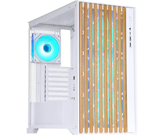  Корпус Formula TimberLine T0 белый без БП mATX 6x120mm 6x140mm 2xUSB3.0 audio 