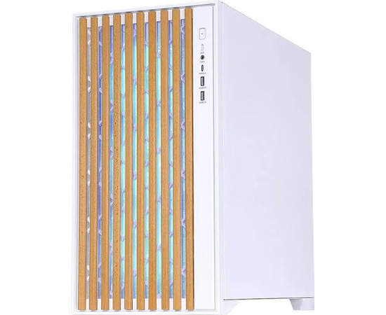  Корпус Formula TimberLine T0 белый без БП mATX 6x120mm 6x140mm 2xUSB3.0 audio 