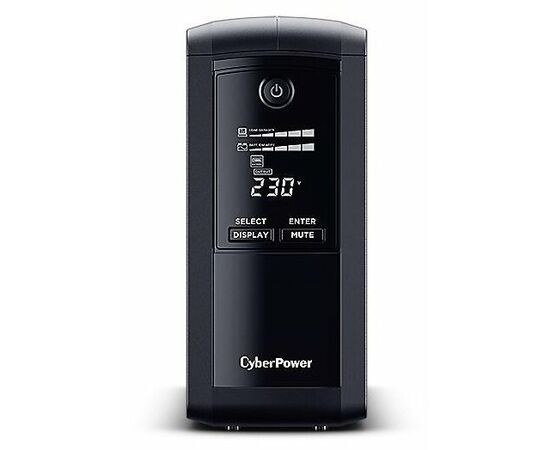  ИБП CyberPower Line-Interactive (VP1200EILCD) 1200VA/720W USB/RS-232/RJ11/45  (4 + 4 IEC С13) 